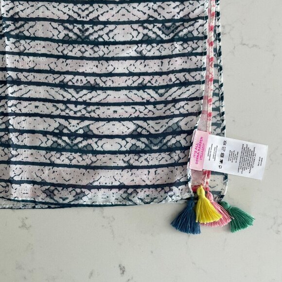 Stella & Dot It's All Gonna Happen 100% Modal Colorful Scarf/Wrap Multi Color OS - Picture 3 of 11